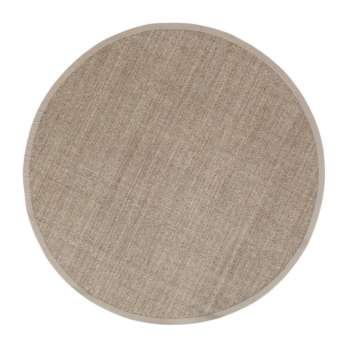 Dixie Jenny Sisal runder Teppich Natural grey Ø250cm