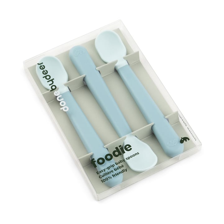 Easy-grip Foodie Löffel 3er-Pack, Blue Done by deer