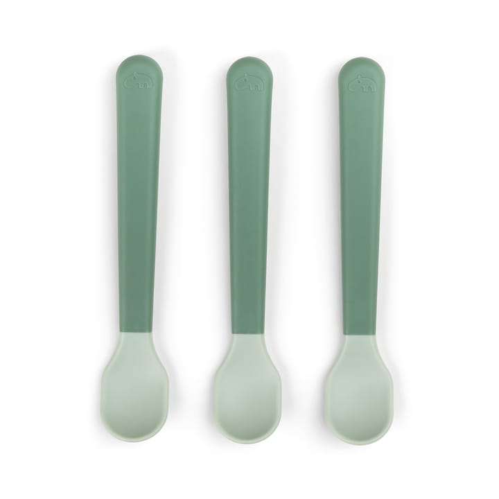 Easy-grip Foodie Löffel 3er-Pack - Green - Done by deer