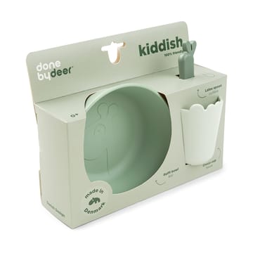 Kiddish Fist Meal Serviceset 3 Teile - Green - Done by deer