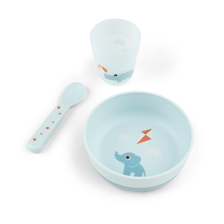 Playground Foodie First Meal Servierset 3 Teile, Blue Done by deer