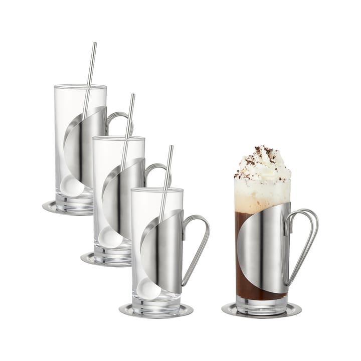 Darry irish coffee Set - Glas-Edelstahl - Dorre