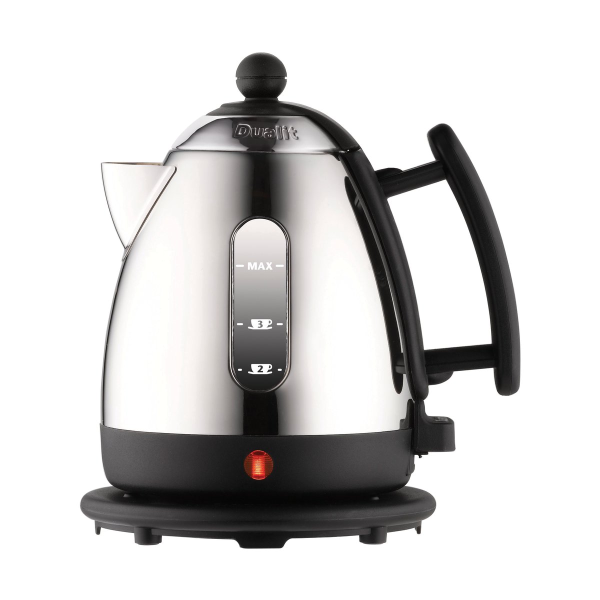 Dualit Dualit Lite Wasserkocher 1 L Schwarz-Edelstahl