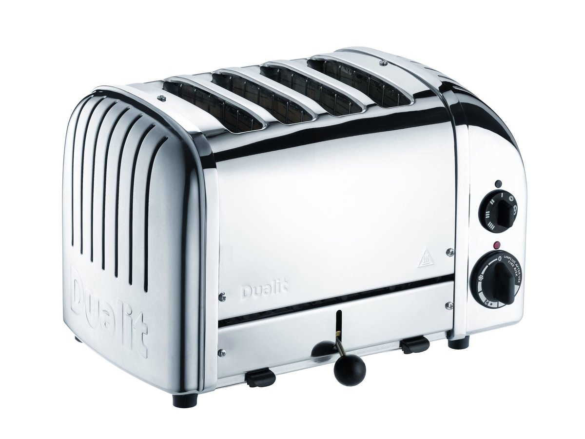 Dualit Toaster Classic 4 Scheiben Edelstahl