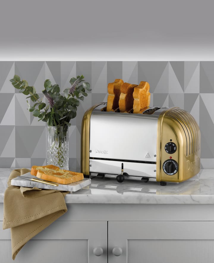 Toaster Classic 4 Scheiben - Messing - Dualit