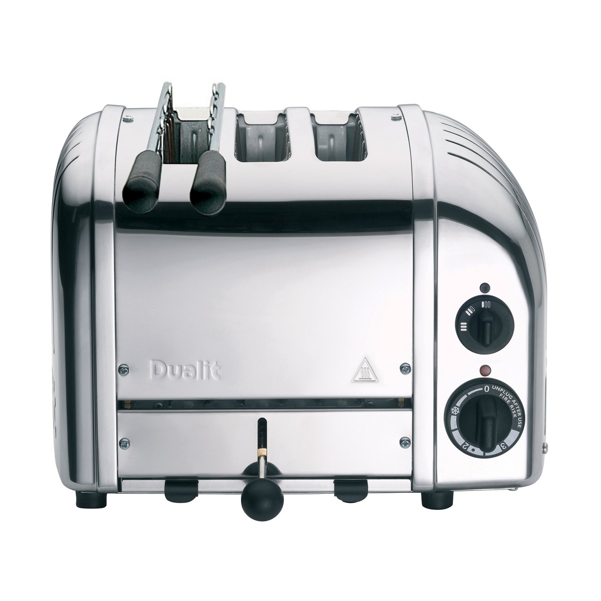 Dualit Toaster Classic Combi 2+1 Scheiben und Toastgitter Edelstahl