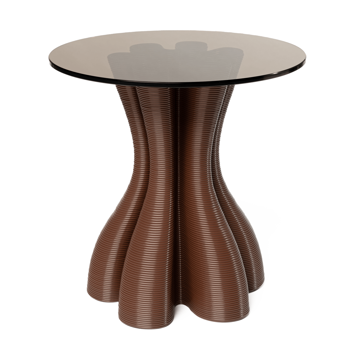 Ekbacken Studios Anemone Beistelltisch Ø50 cm Chocolate