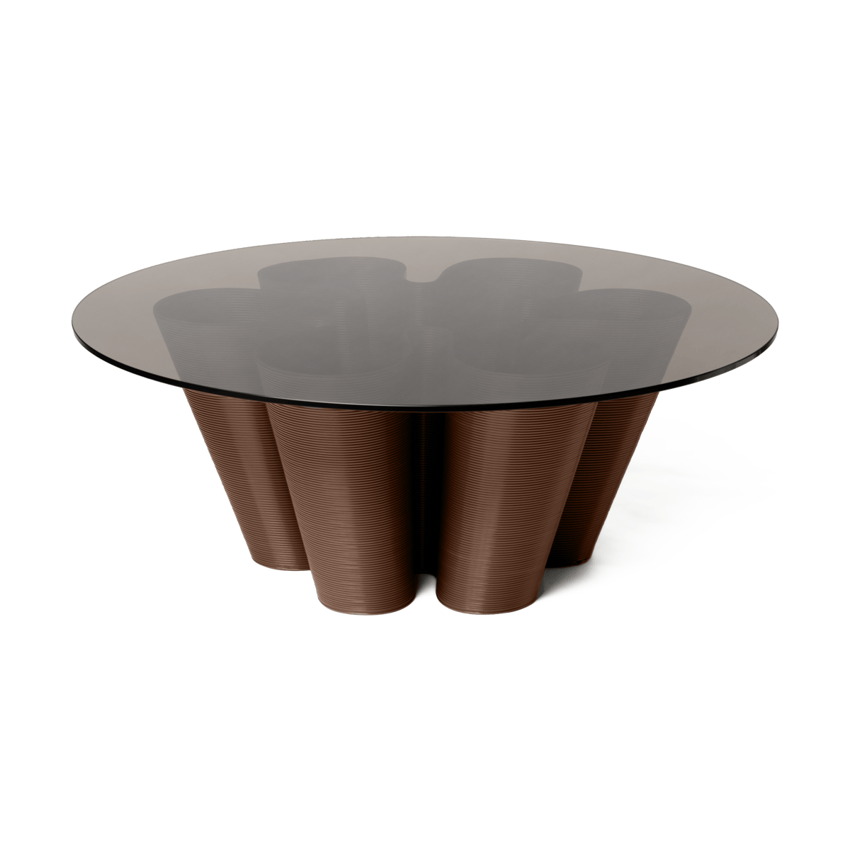 Ekbacken Studios Anemone Couchtisch Ø110 cm Chocolate