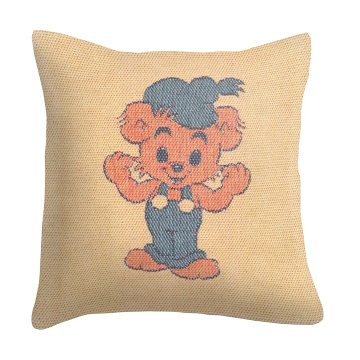 Bamse Kissenbezug 40x40 cm - Gelb - Ekelund Linneväveri