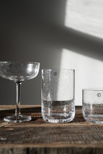 Ernst Coupéglas Glas mit Blasen 20 cl 2er-Pack - Klar - ERNST