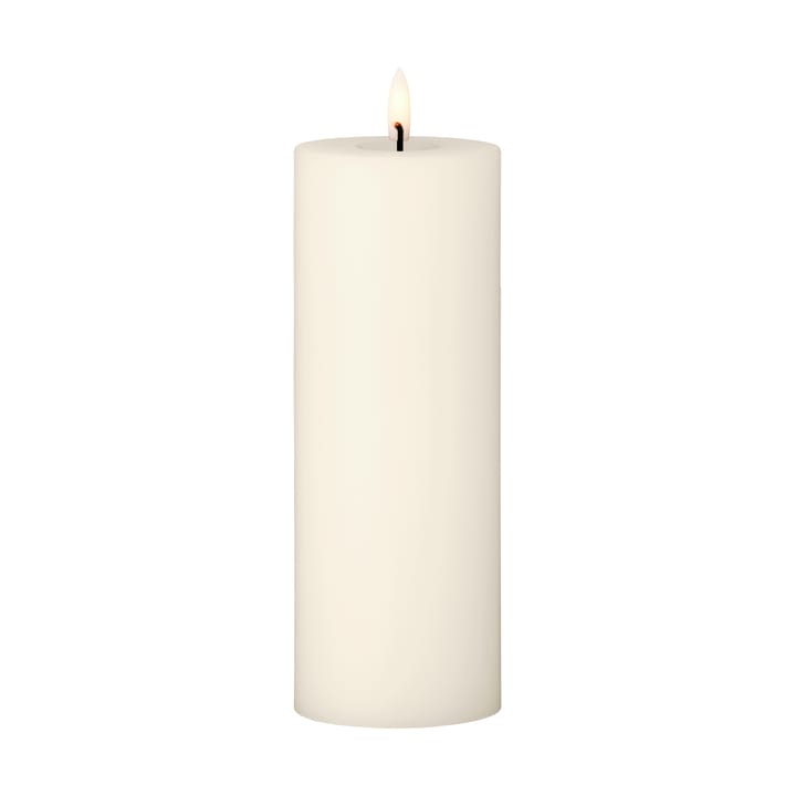 ester & erik Blockkerze LED �Ø7,5x20 cm - 5 Ivory - Ester & erik