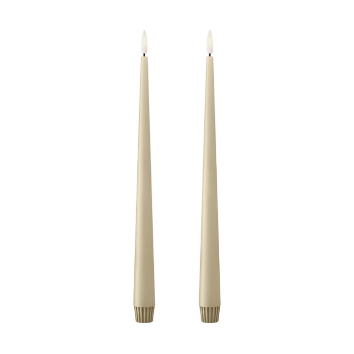 ester & erik Stabkerzen LED 30 cm 2er-Pack - 14 Pale ginger - Ester & erik