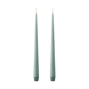 ester & erik Stabkerzen LED 30 cm 2er-Pack - 67 Jade stone - ester & erik