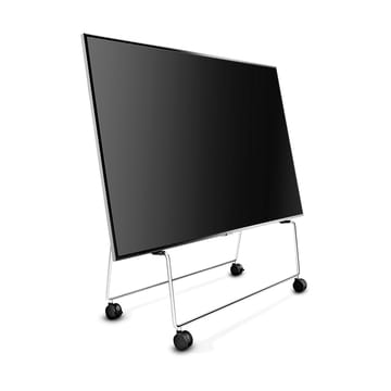 Carry TV-Ständer mit Rollen - Brushed steel - Eva Solo