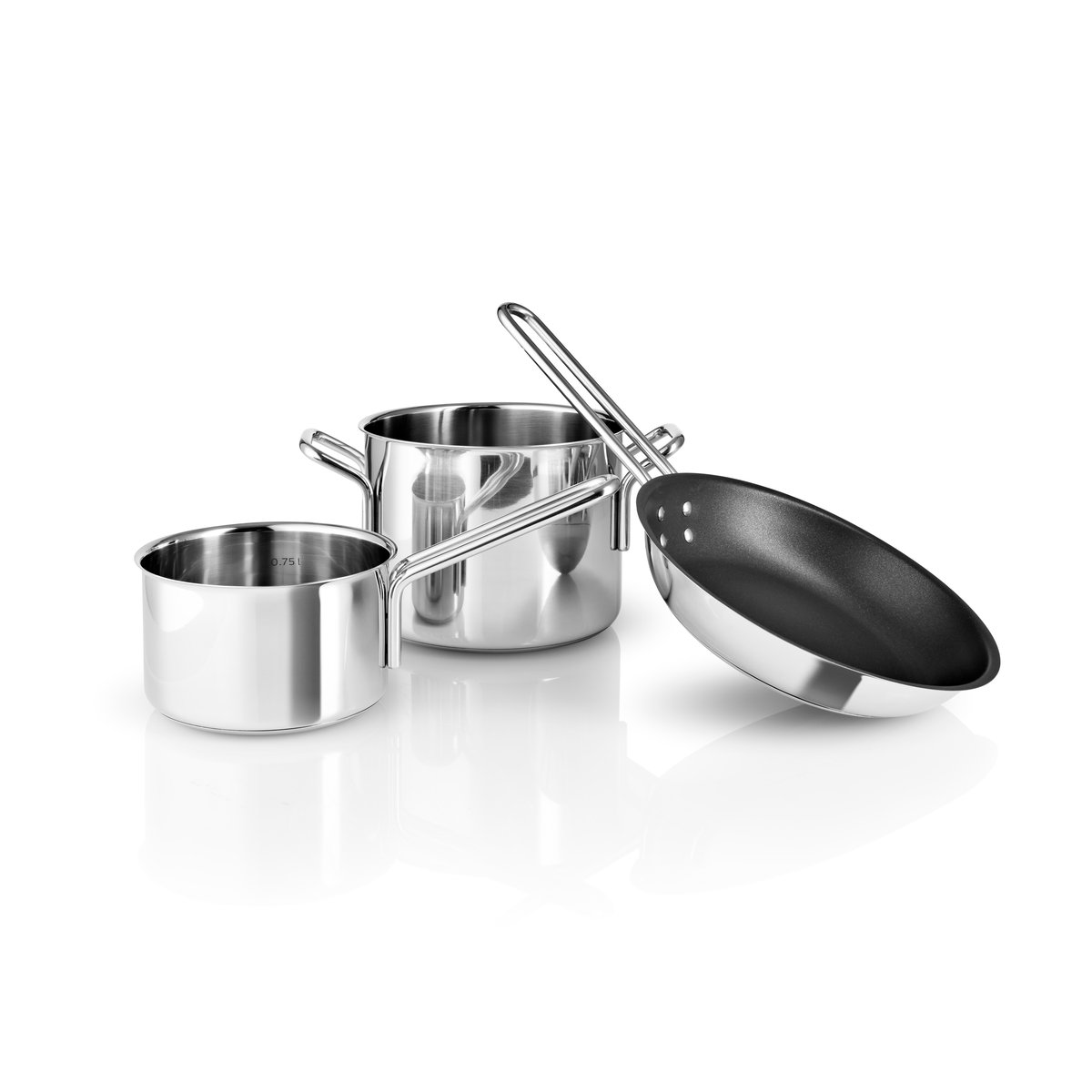 Eva Solo Eva Trio Stainless Steel Starter-Set 3 Teile Edelstahl