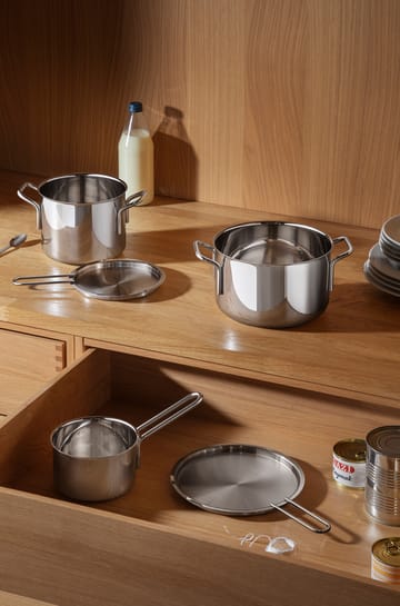 Eva Trio Stainless Steel Topfset 3 Teile - Edelstahl - Eva Solo