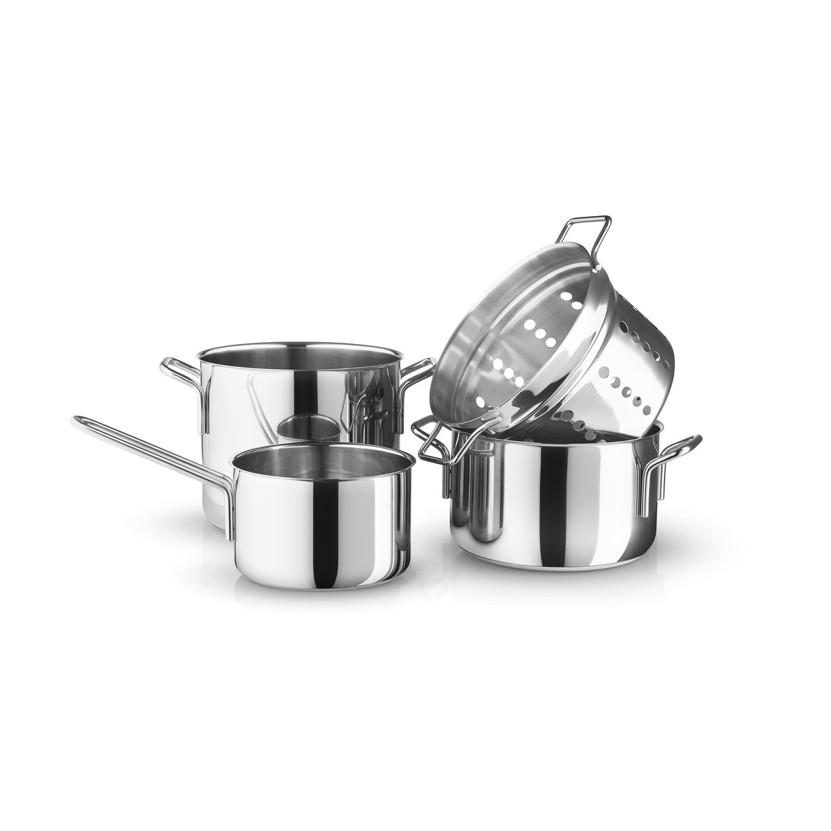 Eva Solo Eva Trio Stainless Steel Topfset 4 Teile Edelstahl