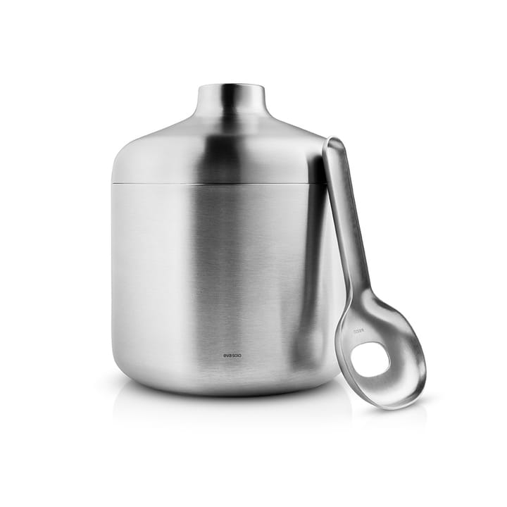 Liquid lounge Eiskübel mit Löffel 1,4 l - Brushed steel - Eva Solo