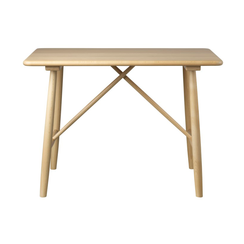 FDB Møbler P10 Kindertisch Beech nature lacquered