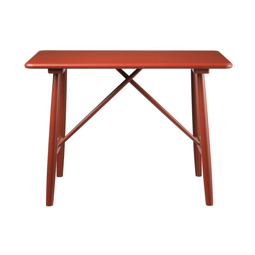 FDB Møbler P10 Kindertisch Beech red painted