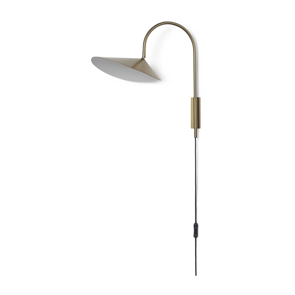 ferm LIVING Arum swivel Wandleuchte Bronze