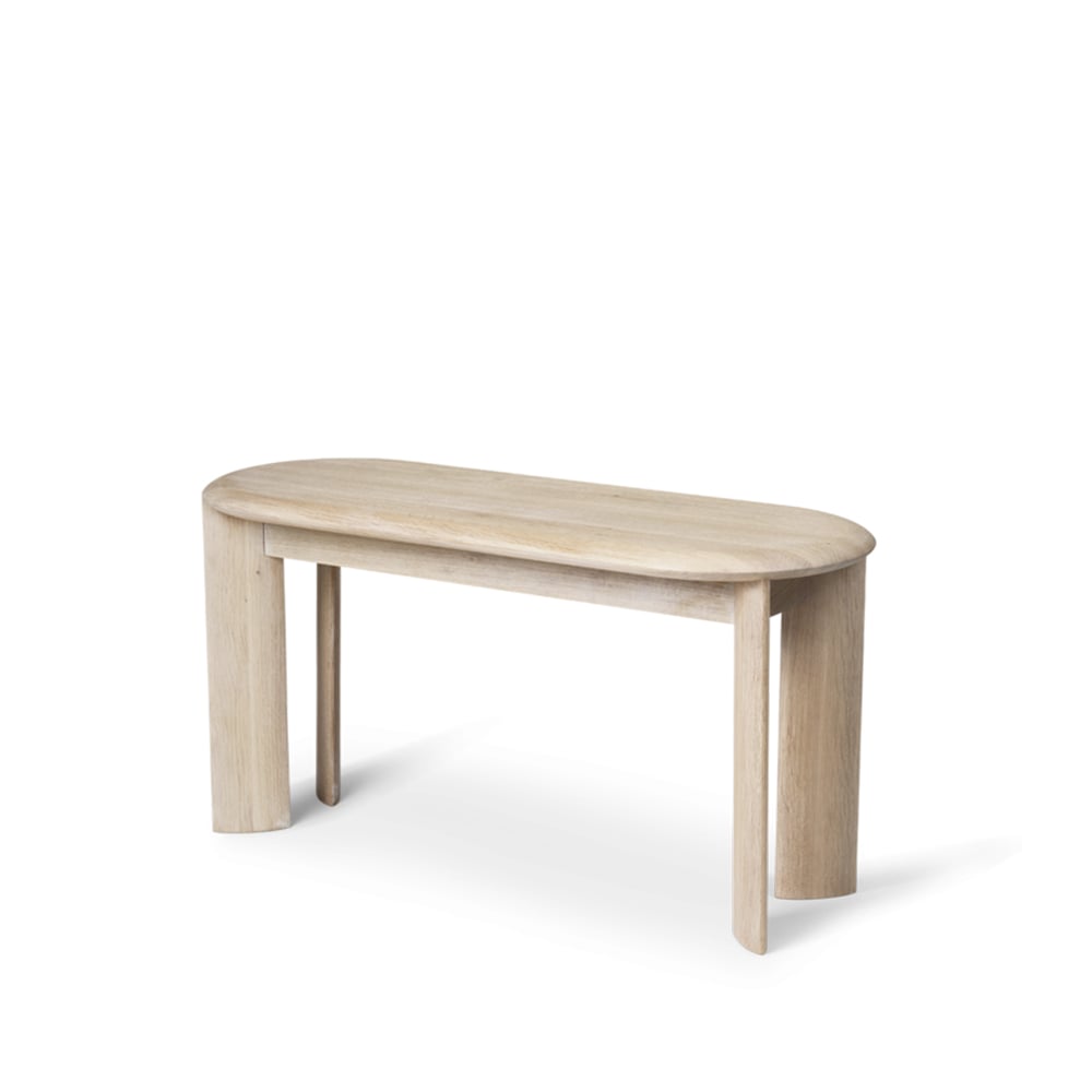 ferm LIVING Bevel Bank Oak white oiled