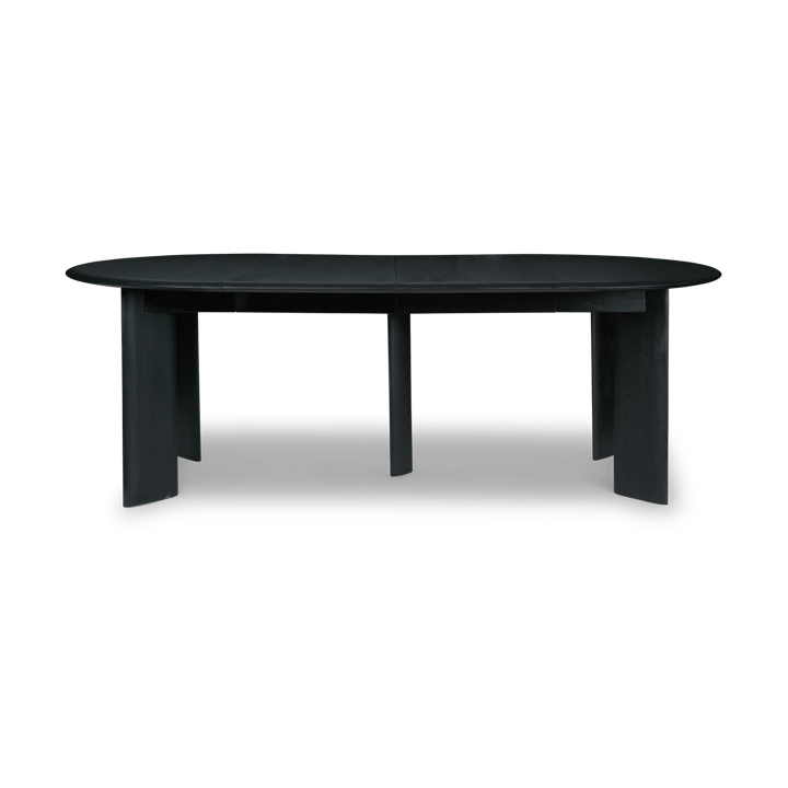 Bevel Extendable Esstisch inkl 2 Einlegeplatten, Black Oiled Beech ferm LIVING