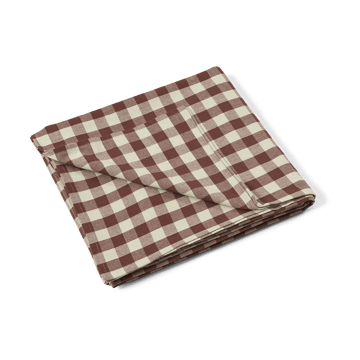 Bothy check Tischtuch 150x240 cm - Cinnamon-grey green - ferm LIVING