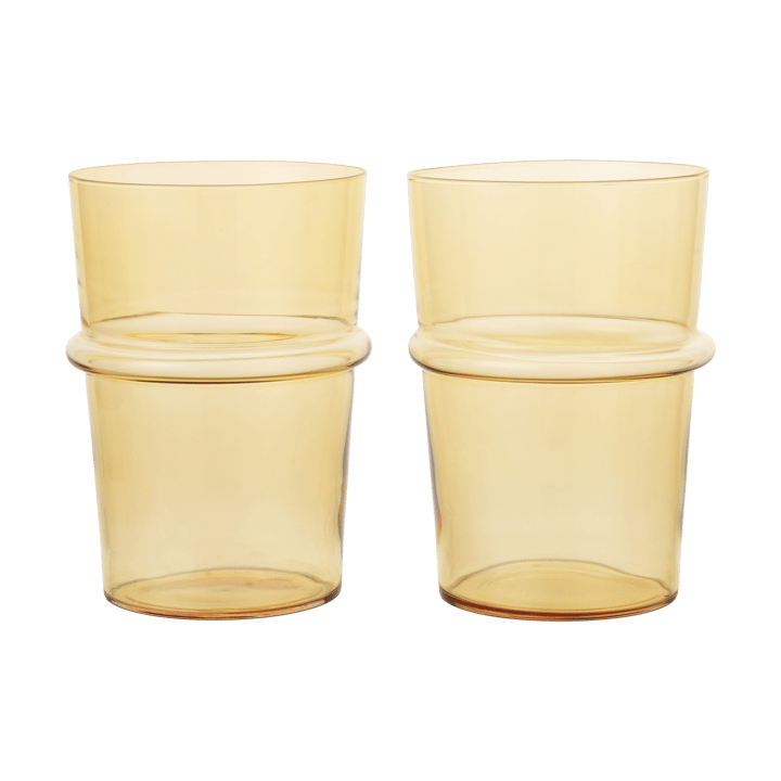 Boya Trinkglas hoch 45 cl 2er-Pack. - Yellow - Ferm Living