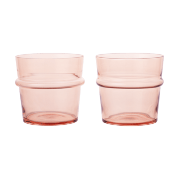 Boya Trinkglas niedrig 30 cl 2er-Pack - Blush - Ferm Living