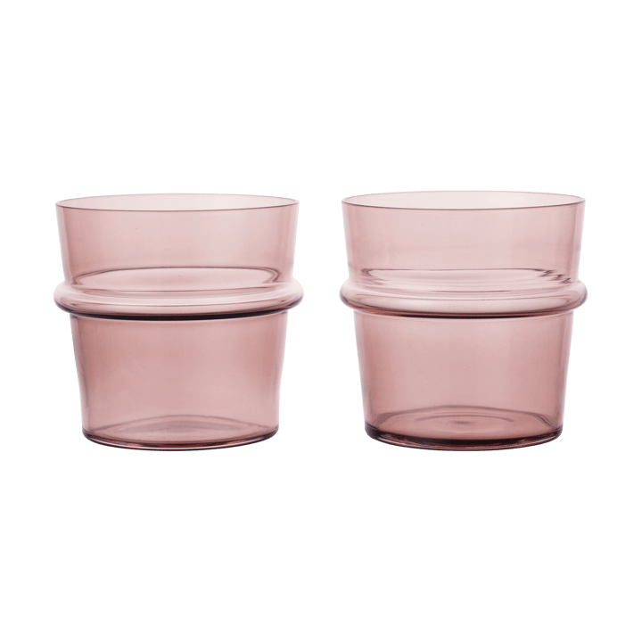 Boya Trinkglas niedrig 30 cl 2er-Pack, Mauve Ferm Living