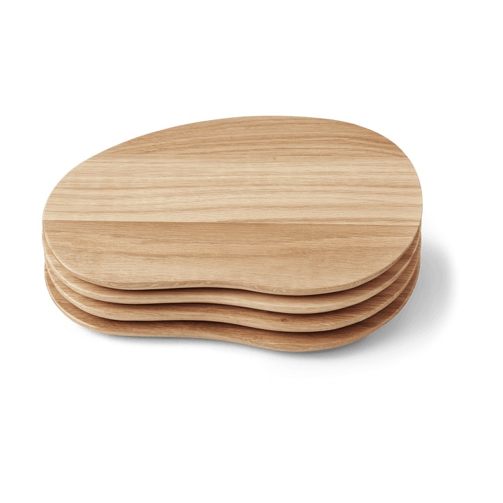 Cairn butter boards Tablett 4 Teile - Oak - Ferm LIVING