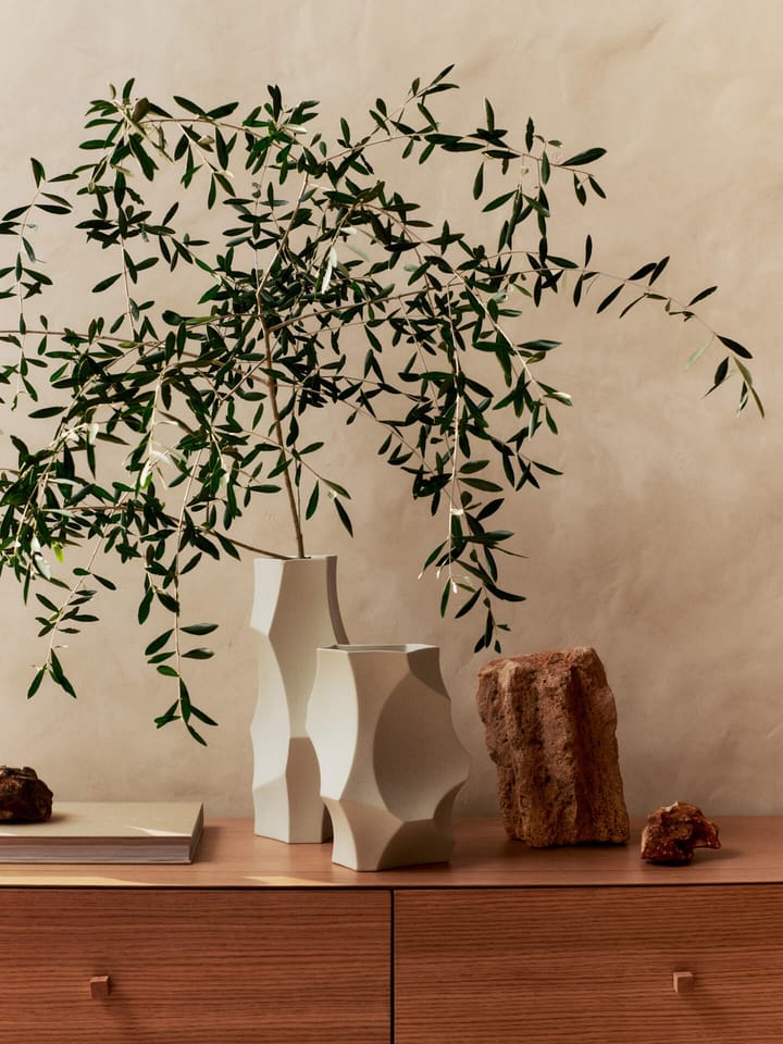 Cueva Vase 37 cm, Off-white Ferm Living