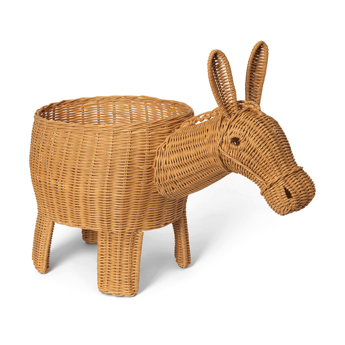 ferm LIVING Donkey Verwahrungskorb 49x35x66 cm Natural