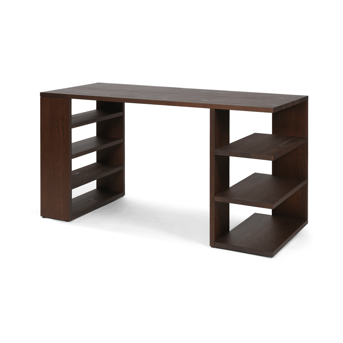 ferm LIVING Edre Schreibtisch 137x65x73,5 cm Dark Stained Pine