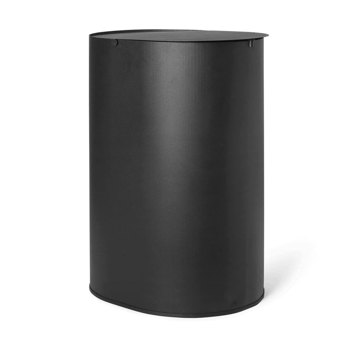 ferm LIVING Enkel Abfalleimer large Black