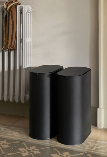 Enkel Abfalleimer medium - Black - ferm LIVING