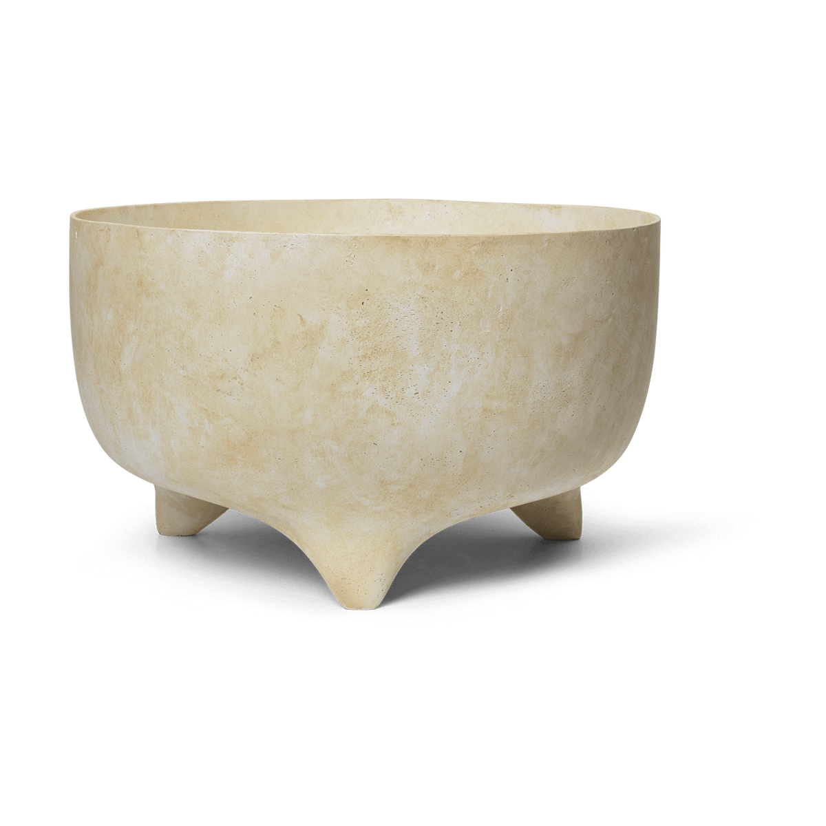 ferm LIVING Evoke Blumentopf 27 cm Warm Sand