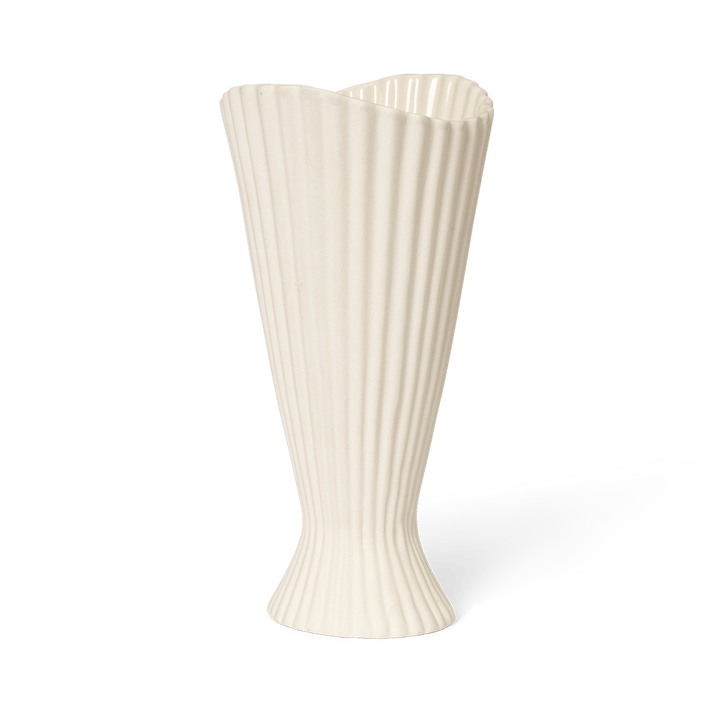 Fountain Vase 23 cm - Off white - ferm LIVING