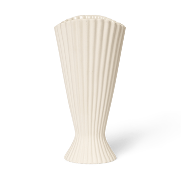 Fountain Vase 23 cm - Off white - ferm LIVING