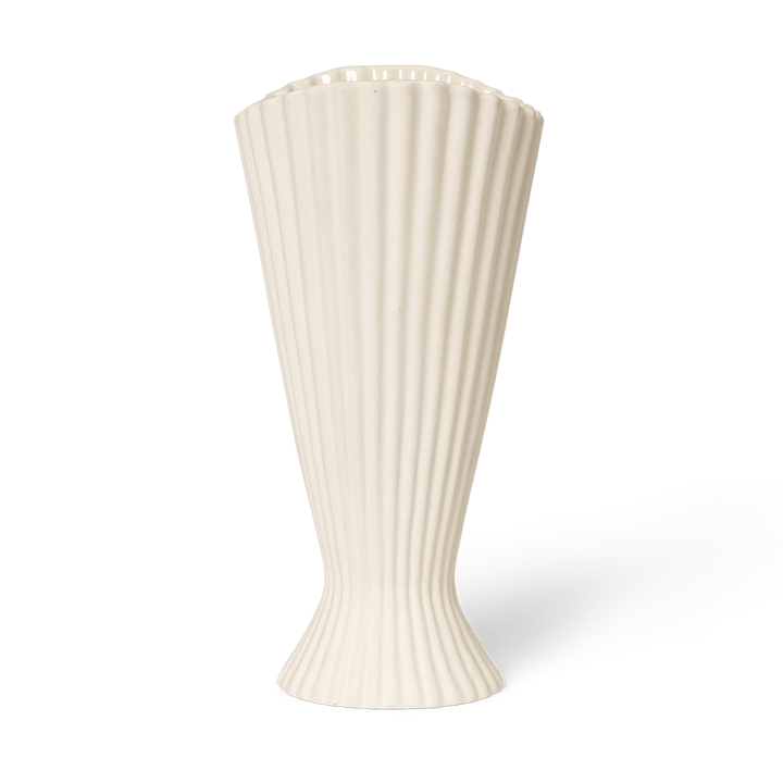 Fountain Vase 23 cm - Off white - ferm LIVING