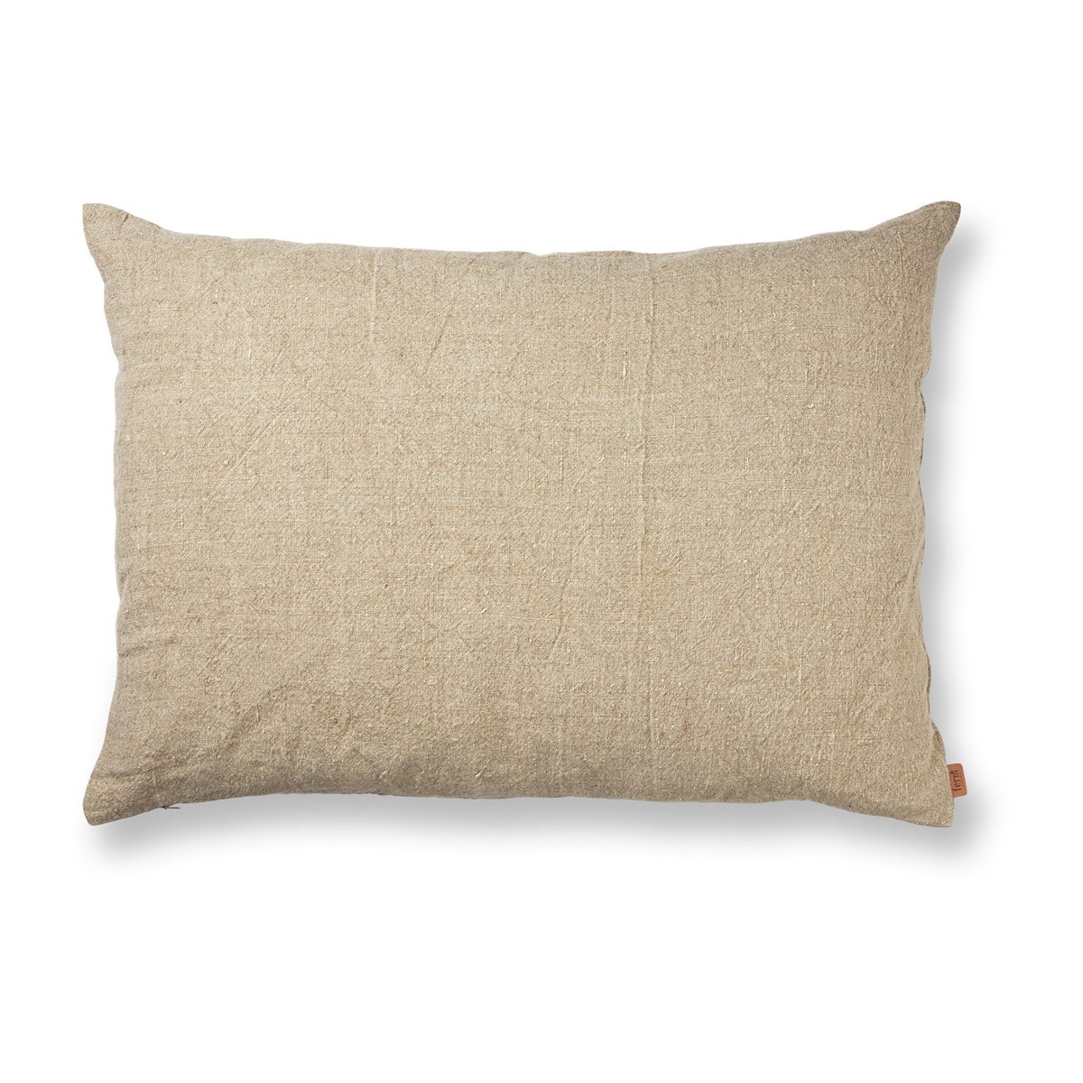 ferm LIVING Heavy Linen Kissen 60 x 80cm Natural