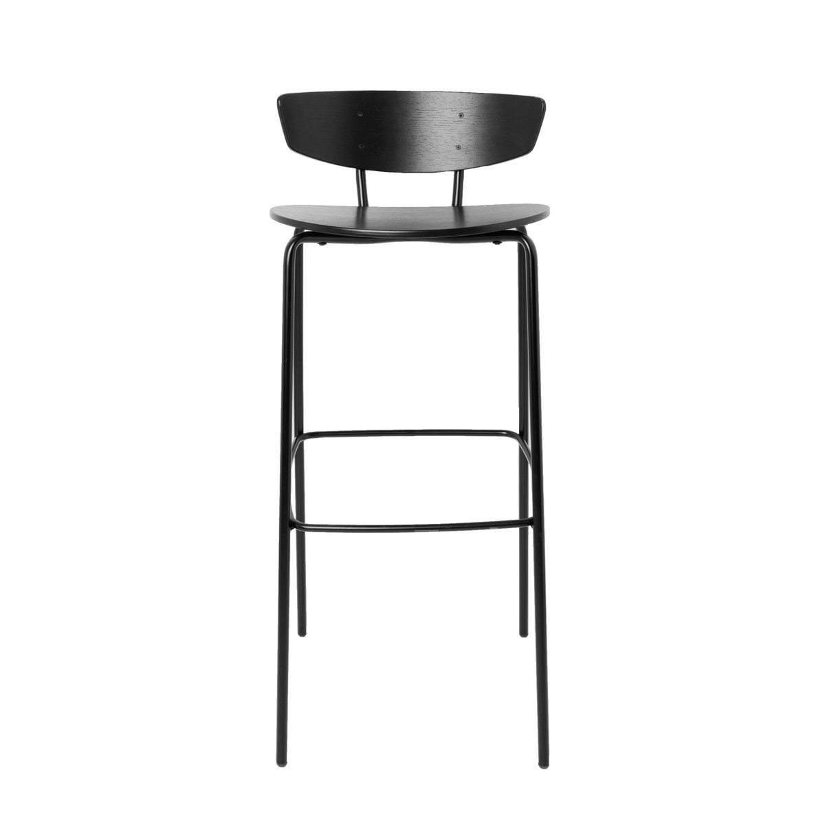 ferm LIVING Herman Barhocker hoch Schwarz