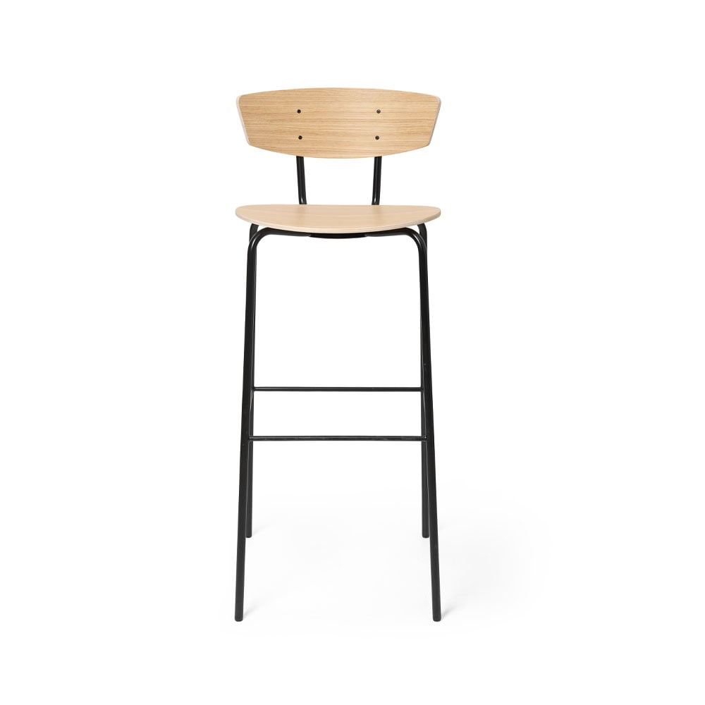 ferm LIVING Herman Barstuhl Oak white oiled