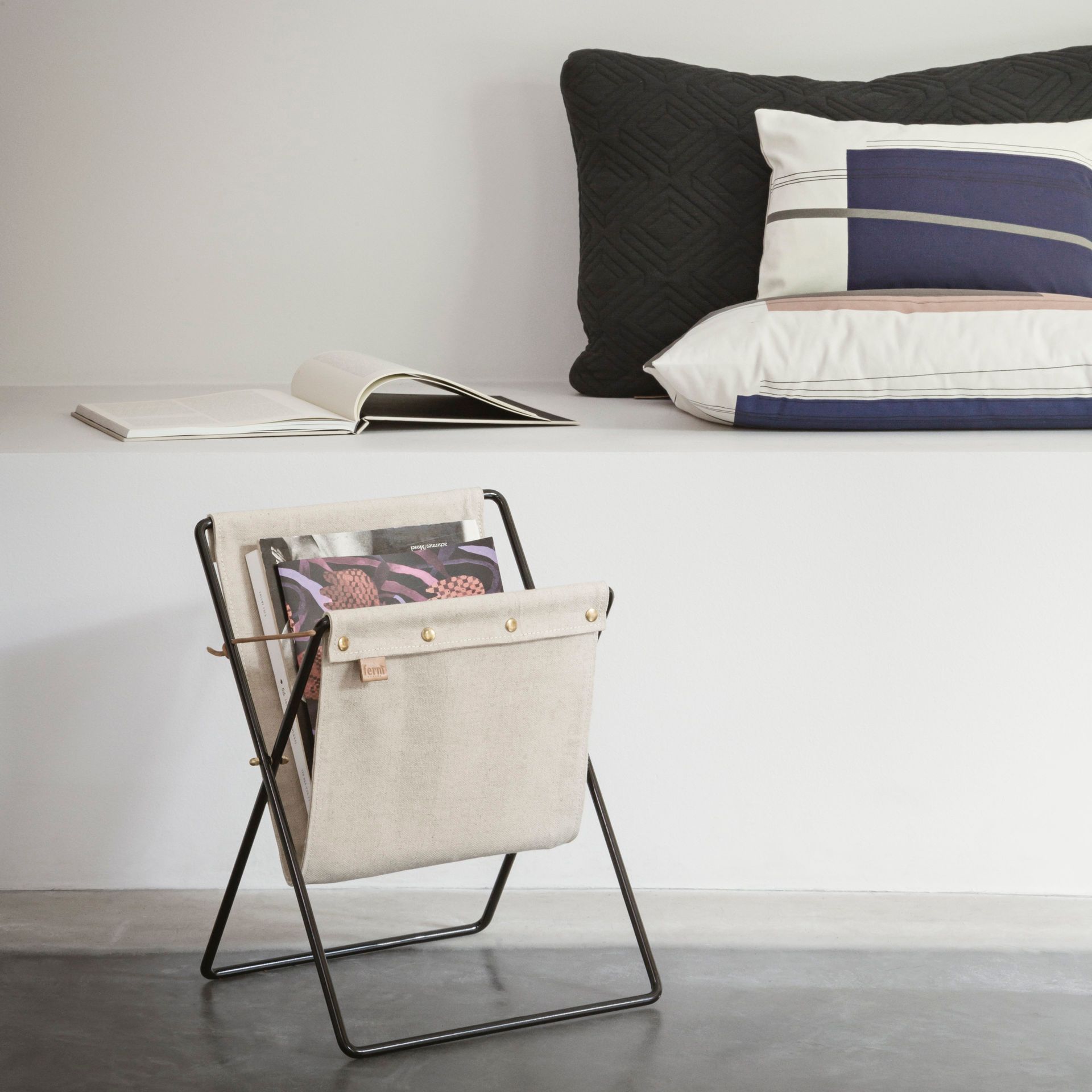 Herman magazine rack from Ferm Living