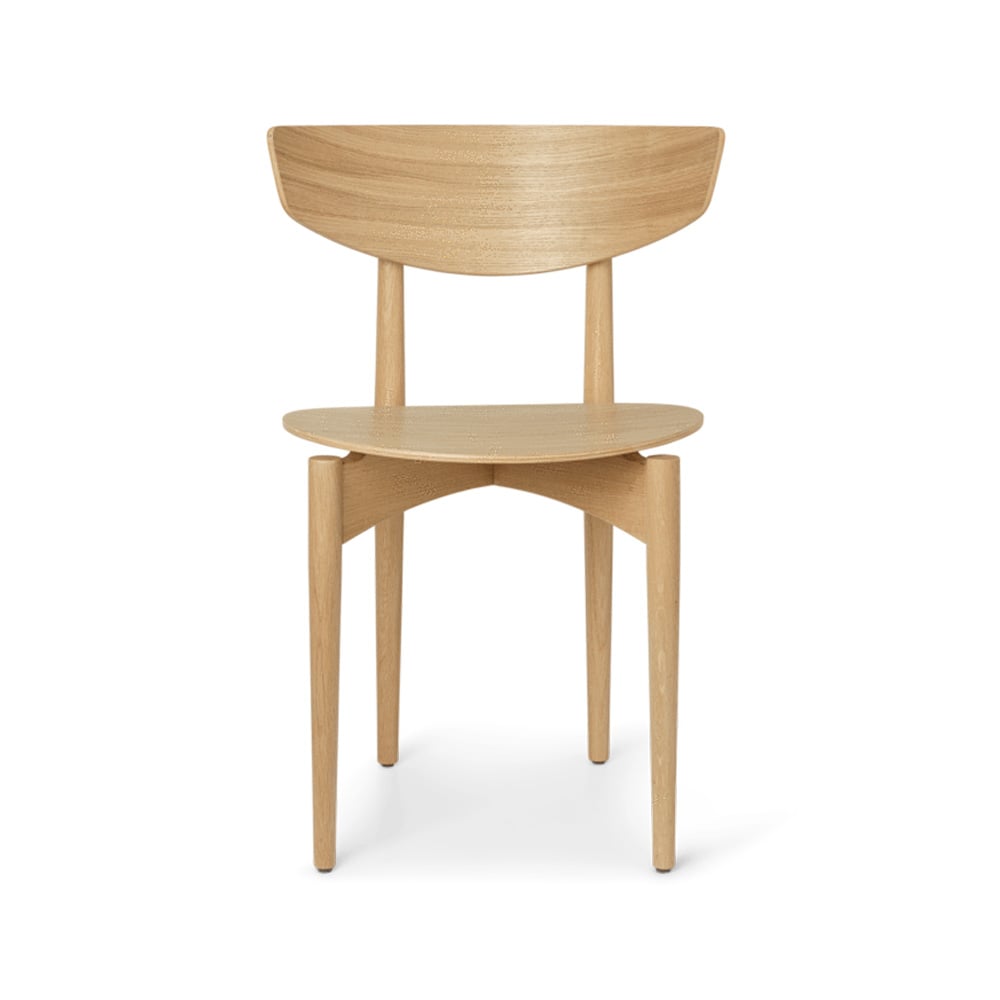 ferm LIVING Herman Stuhl Natural oak, Beine aus Eichenholz