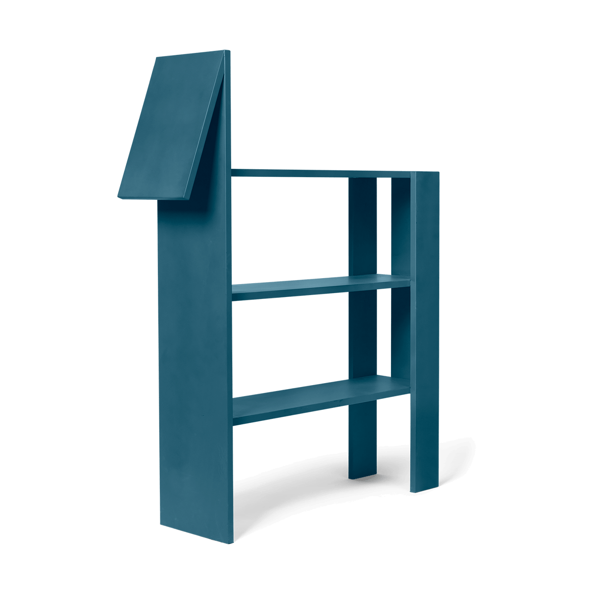 ferm LIVING Horse Bücherregal 91x111 cm Dark Blue