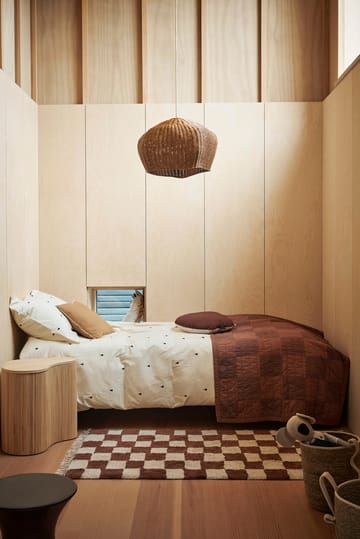 Isola Beistelltisch mit Ablage - Natural - ferm LIVING