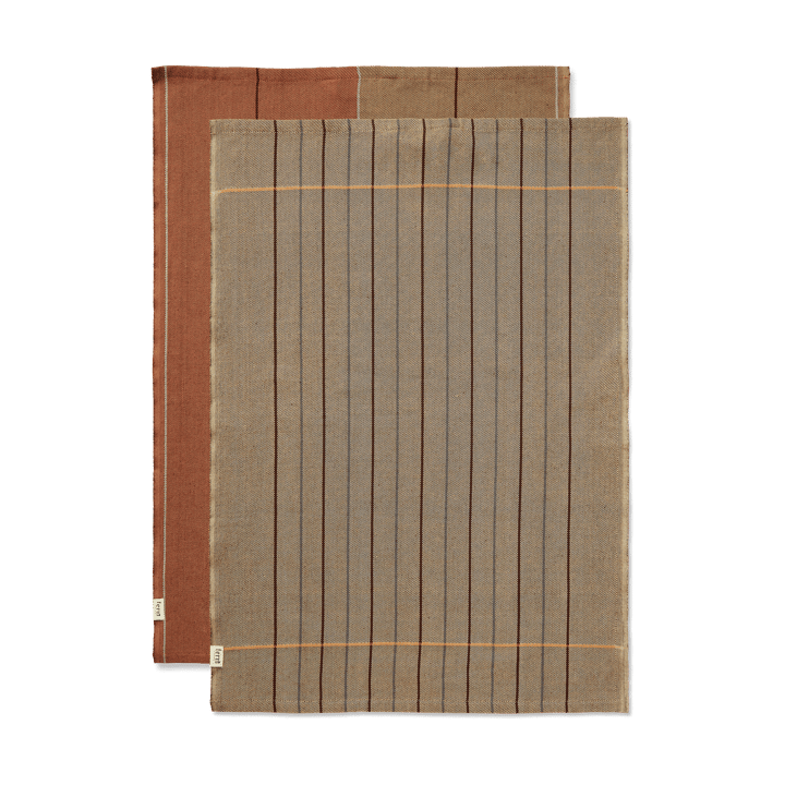 Ito Geschirrtuch 50x70 cm 2er Pack - Hazel-oat - ferm LIVING