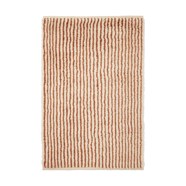 Kami Teppich - Off white-red brown, 120x180 cm - Ferm LIVING